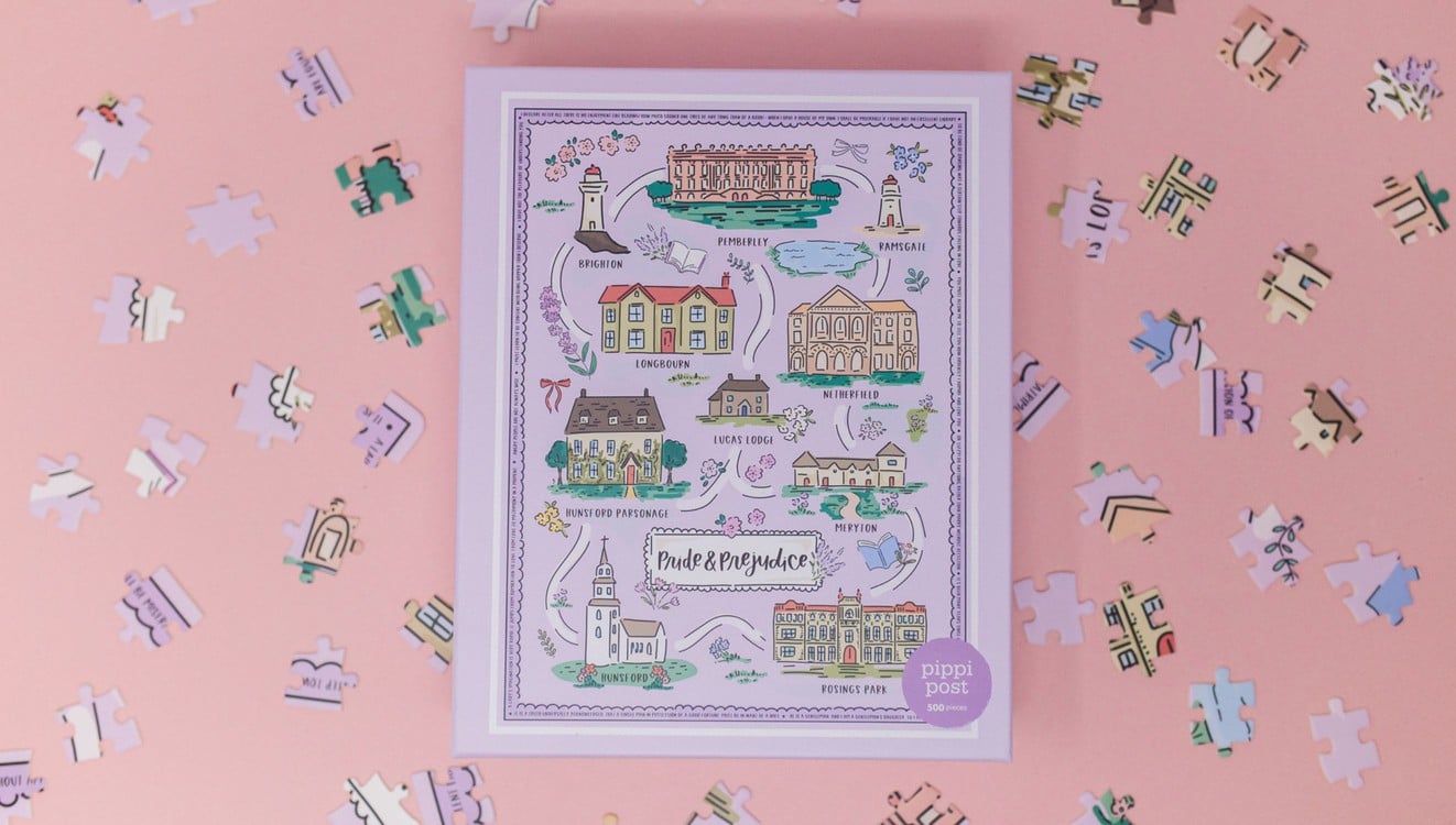 pride and prejudice map puzzle