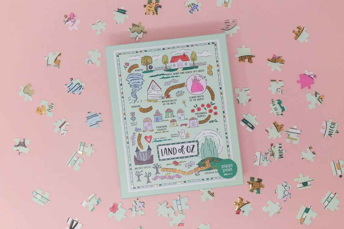 wizard of oz map puzzle