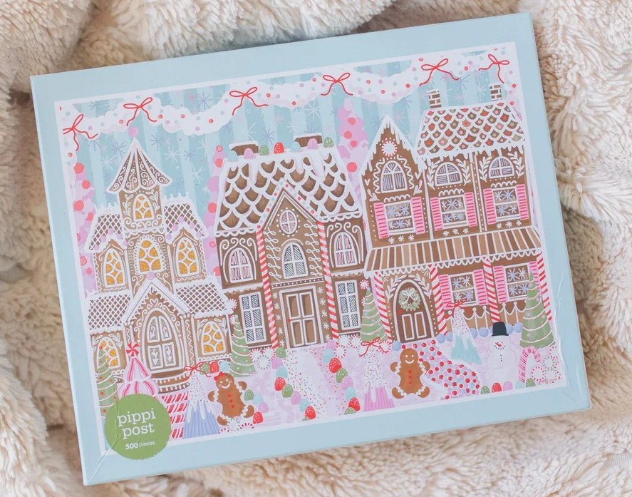 gingerbread village puzzle