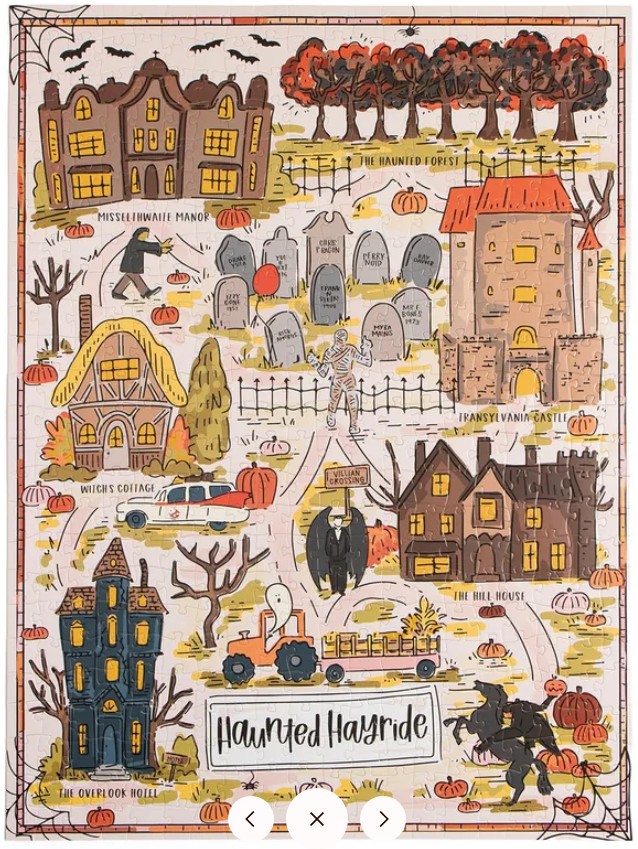 haunted hayride puzzle