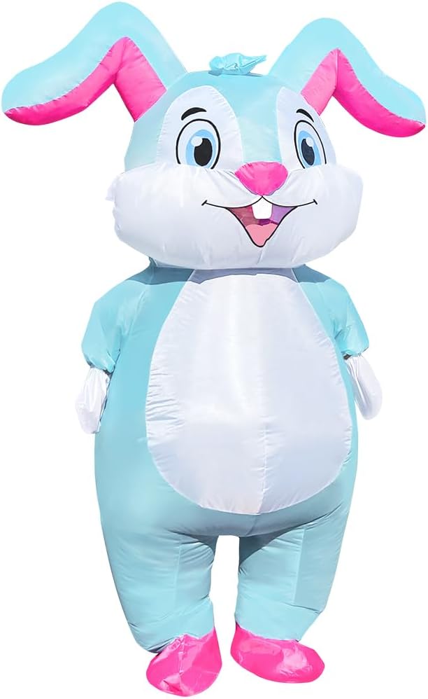 blue bunny costume
