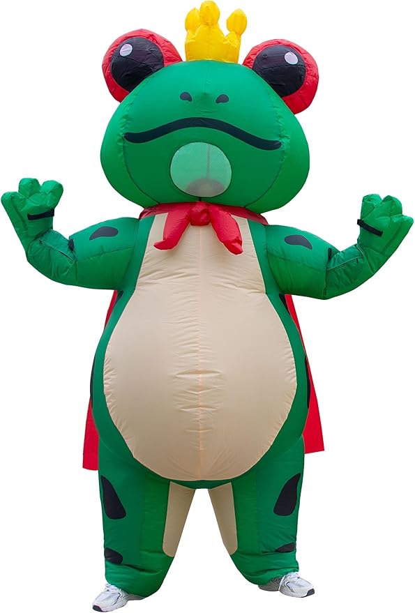 frog prince inflatable costume
