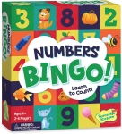 Numbers bingo board game