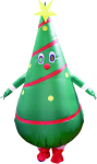 christmas tree inflatable costume