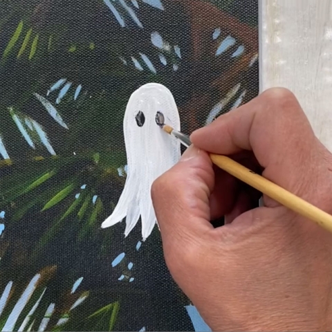 It's spooky season, Time to add some ghosts!  Join us in the teen room to paint your very own ghost onto an existing picture!  Bring a piece to retrofit, or choose from the library stash.   Together we will transform it into something haunted, and totally unique!  No Registration Required