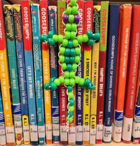 October is for Library Lizards!  Join Byron for a specialized Studio Art program!   Library Lizards not only have a throwback design, but still lurk throughout our bookshelves, especially around Halloween.   These lizards only have eyes for books, and can help you find your next adventure :)  All supplies provided to help make your own Library Lizard (bead pet keychain).   Snacks will be provided to keep yourself and lizard satiated during our creative hour.  No Registration Required