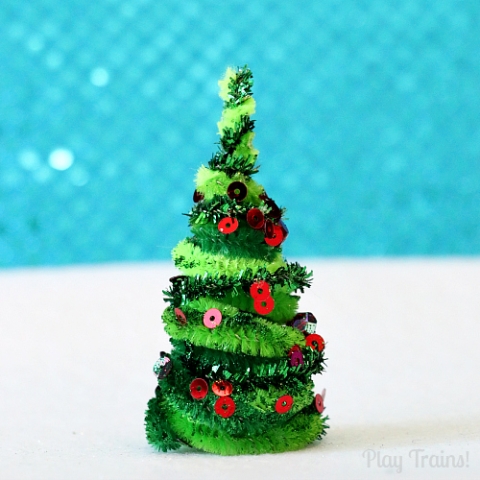 pipe-cleaner tree