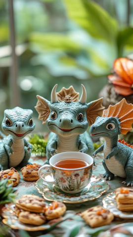 Dino Tea Party 3 