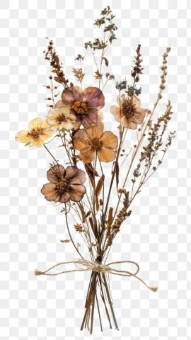 dried flowers 