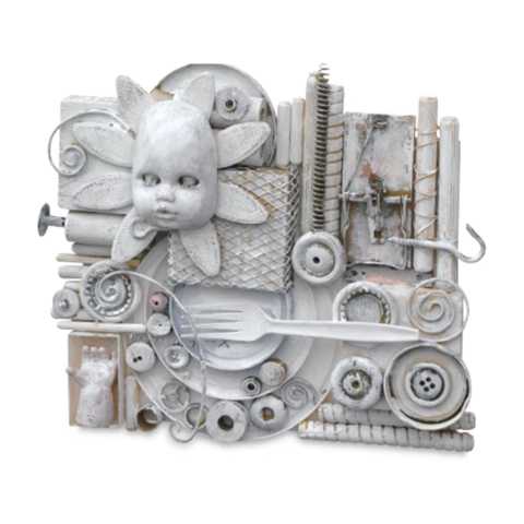 Louise Nevelson assemblage sculpture 