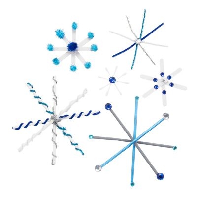 STEAM Snowflake making 